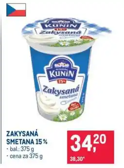 Makro Zakysaná smetana 15% nabídka