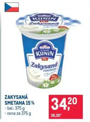 Makro Zakysaná smetana 15% nabídka