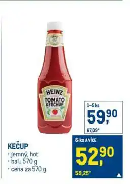 Makro Kečup nabídka