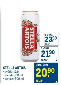 Makro Stella Artois nabídka