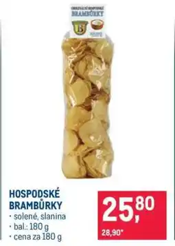 Makro Hospodské brambůrky nabídka