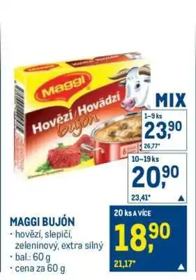 Makro Maggi Bujón nabídka