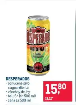 Makro Desperados nabídka