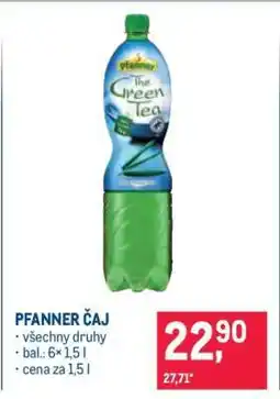 Makro Pfanner čaj nabídka