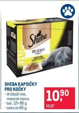 Makro Sheba kapsičky pro kočky nabídka
