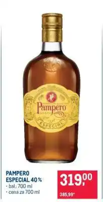 Makro Pampero Especial 40% nabídka