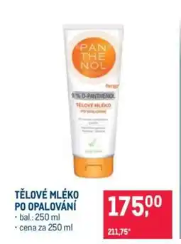 Makro TĚLOVÉ MLÉKO PO OPALOVÁNÍ nabídka