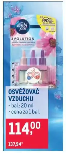 Makro Osvěžovač vzduchu nabídka