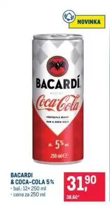 Makro BACARDI & COCA-COLA 5 % nabídka
