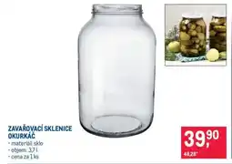 Makro ZAVAŘOVACÍ SKLENICE OKURKÁČ nabídka