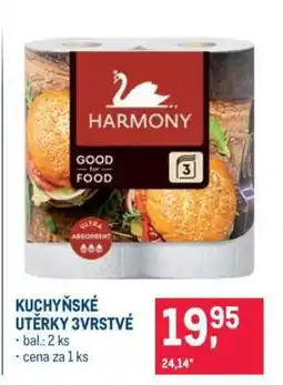 Makro Kuchyňské utěrky 3vrstvé nabídka