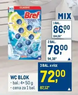 Makro WC blok nabídka