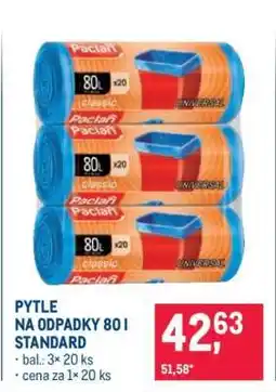 Makro PYTLE NA ODPADKY 80 l STANDARD nabídka