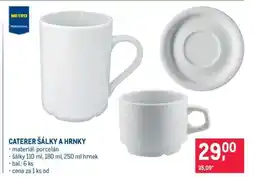 Makro CATERER ŠÁLKY A HRNKY nabídka