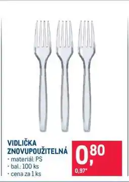 Makro VIDLIČKA ZNOVUPOUŽITELNÁ nabídka