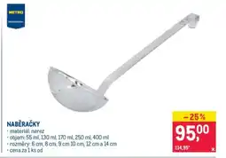 Makro Naběračky nabídka
