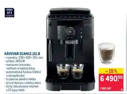Makro KÁVOVAR ECAM12.121.B nabídka