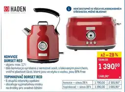 Makro TOPINKOVAČ DORSET RED nabídka