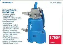 Makro Filtrace písková ProStar 2000 nabídka