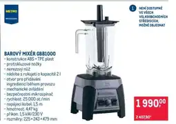 Makro BAROVÝ MIXÉR GBB1000 nabídka