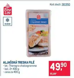 Makro ALJAŠKÁ TRESKA FILÉ nabídka