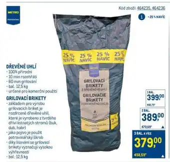 Makro Grilovací brikety nabídka