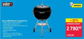 Makro GRIL NA DŘEVĚNÉ UHLÍ CLASSIC KETTLE nabídka