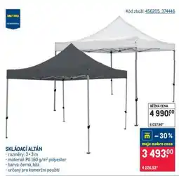 Makro SKLÁDACÍ ALTÁN nabídka