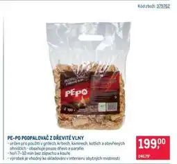 Makro Pe Po Podpalovač z dřevité vlny nabídka