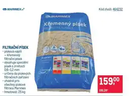Makro FILTRAČNÍ PÍSEK nabídka