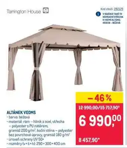 Makro Altánek Veoms nabídka