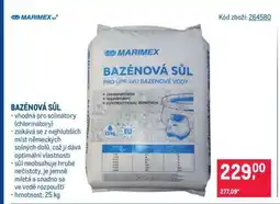Makro Bazénová sůl nabídka