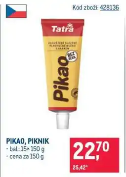 Makro PIKAO, PIKNIK nabídka