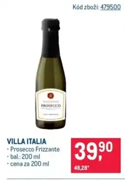Makro VILLA ITALIA nabídka
