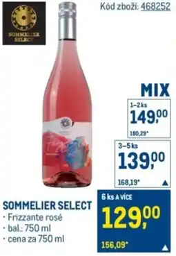 Makro SOMMELIER SELECT nabídka