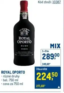 Makro ROYAL OPORTO nabídka