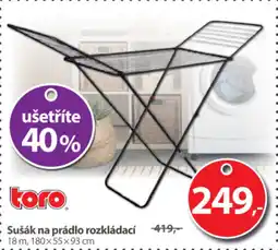 Kitos TORO Sušák na prádlo rozkládací nabídka