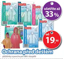 Kitos Ochrana před deštěm nabídka