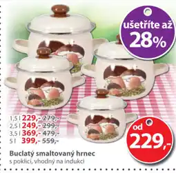 Kitos Buclatý smaltovaný hrnec nabídka