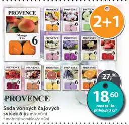 Kitos PROVENCE Sada vonných čajových svíček 6 ks nabídka
