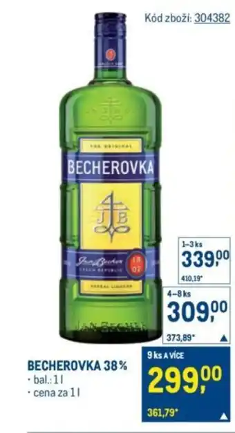 Makro BECHEROVKA 38% nabídka