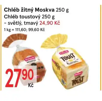 Žabka Chléb žitný Moskva nabídka