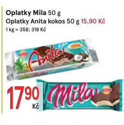 Žabka Oplatky Mila nabídka