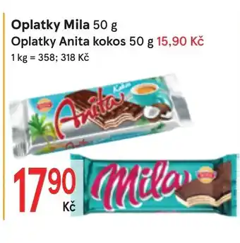 Žabka Oplatky Mila nabídka