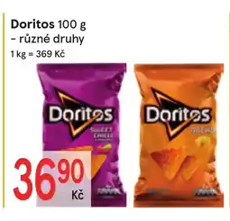 Žabka Doritos nabídka