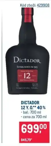 Makro DICTADOR 12 Y.0 nabídka
