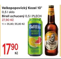 Žabka Velkopopovický Kozel 10° nabídka