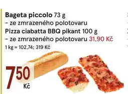 Žabka Bageta piccolo nabídka
