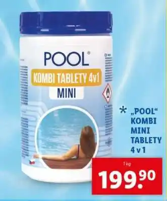 Lidl POOL KOMBI TABLETY 4v1 MINI nabídka