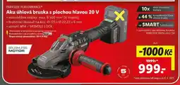 Lidl Aku úhlová bruska s plochou hlavou 20 V nabídka